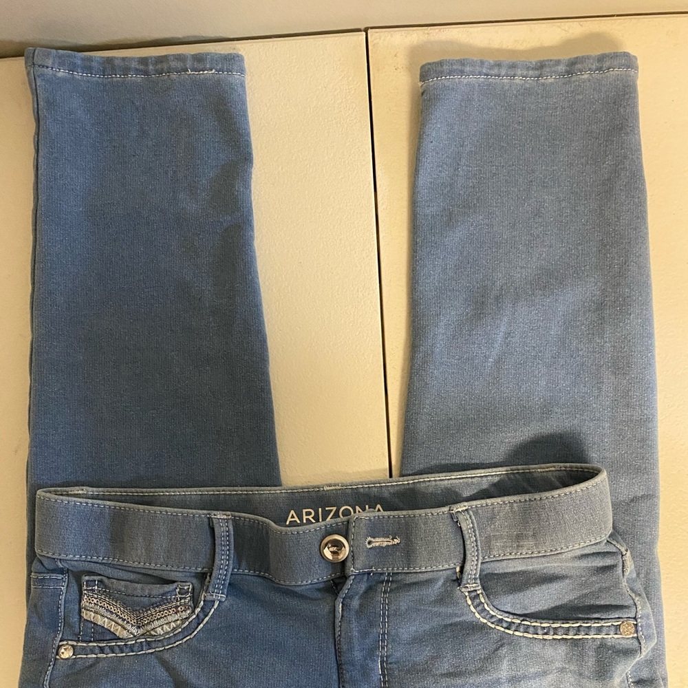 Light blue jeans